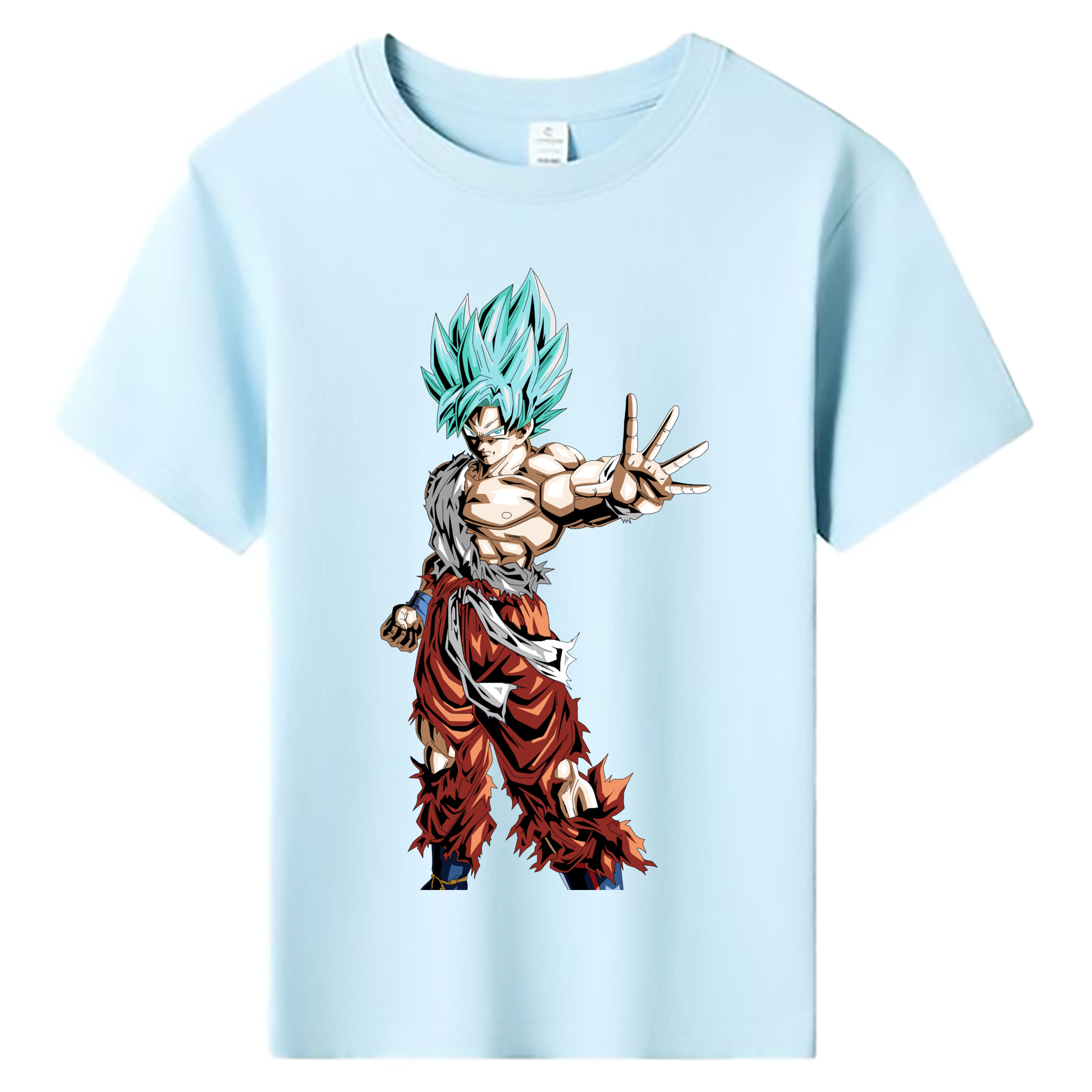 （画像用） ドラゴンボール 孫悟空（そん ごくう）Son Goku カカロット DRAGON BALL Kakarotto 綿100％キッズTシャツ（フロントプリント）